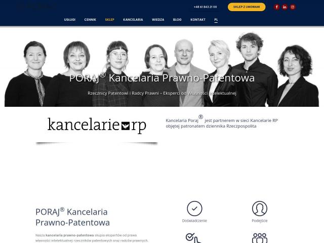 PORAJ - Kancelaria Prawno-Patentowa