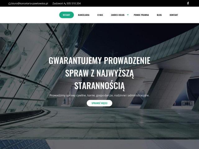 Kancelaria adwokacka Katarzyna Pawłowska